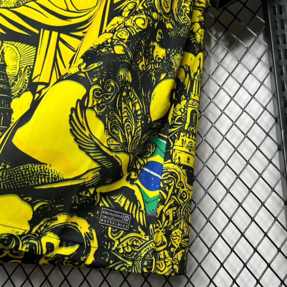 2024 Brazil X Christ Yellow Special Jersey