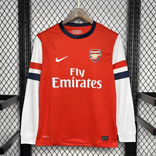 Retro 12/13 Arsenal Home Long Sleeve Jersey