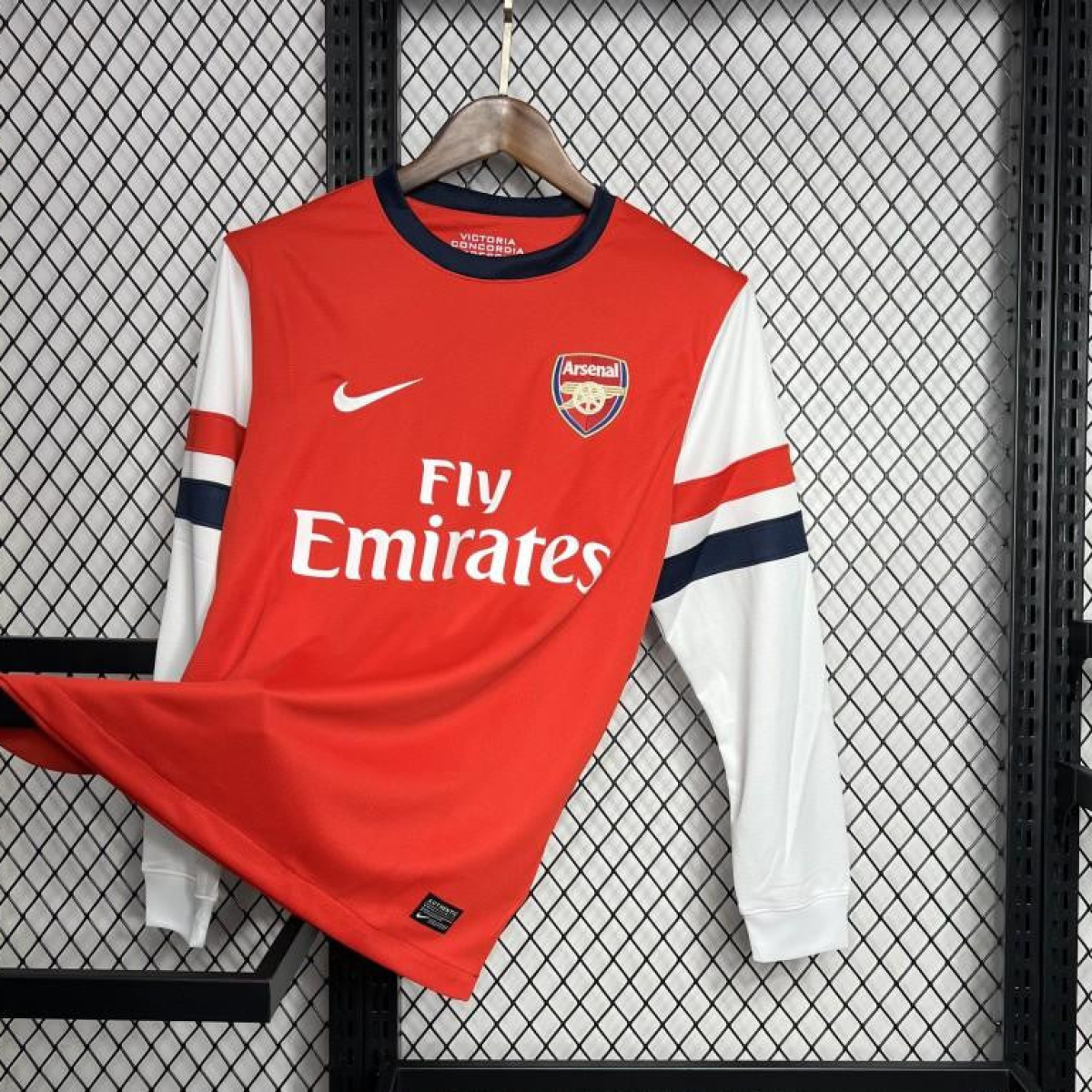 Retro 12/13 Arsenal Home Long Sleeve Jersey