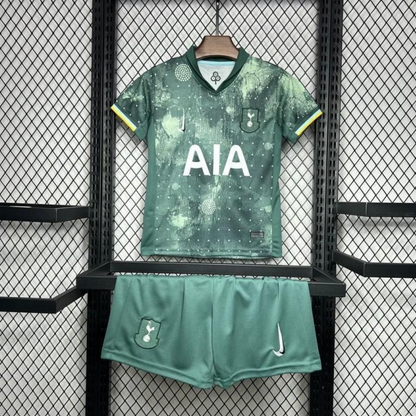 24/25 Kids  Tottenham Hotspur Third Green Jersey