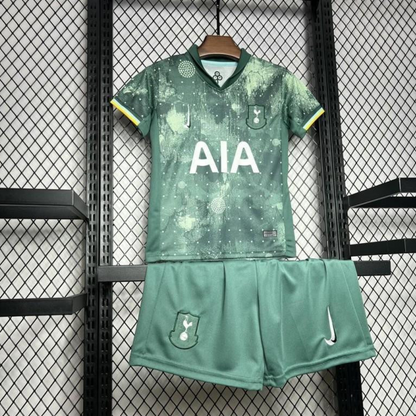24/25 Kids  Tottenham Hotspur Third Green Jersey