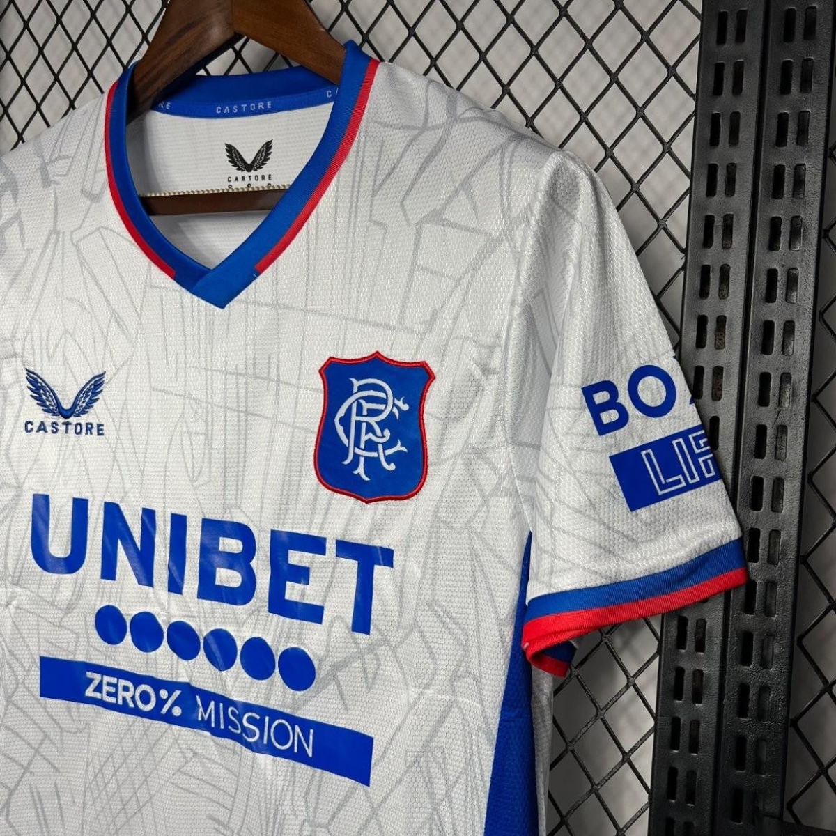 24/25 Glasgow Rangers Away White Jersey