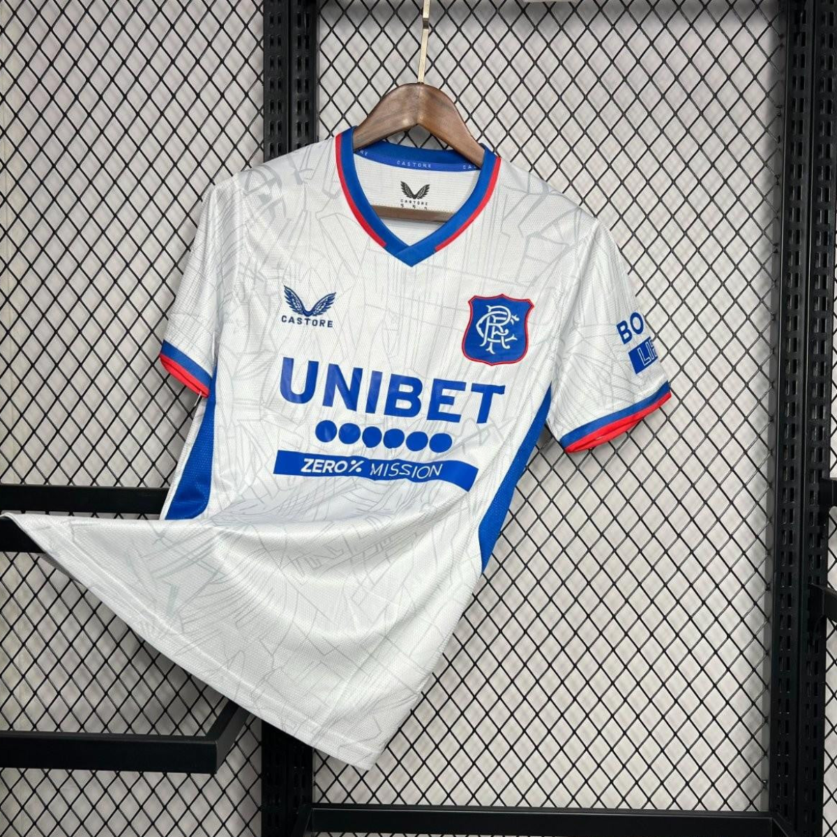 24/25 Glasgow Rangers Away White Jersey
