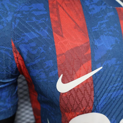 Player Version 24/25 Barcelona Red/Blue Special Jersey