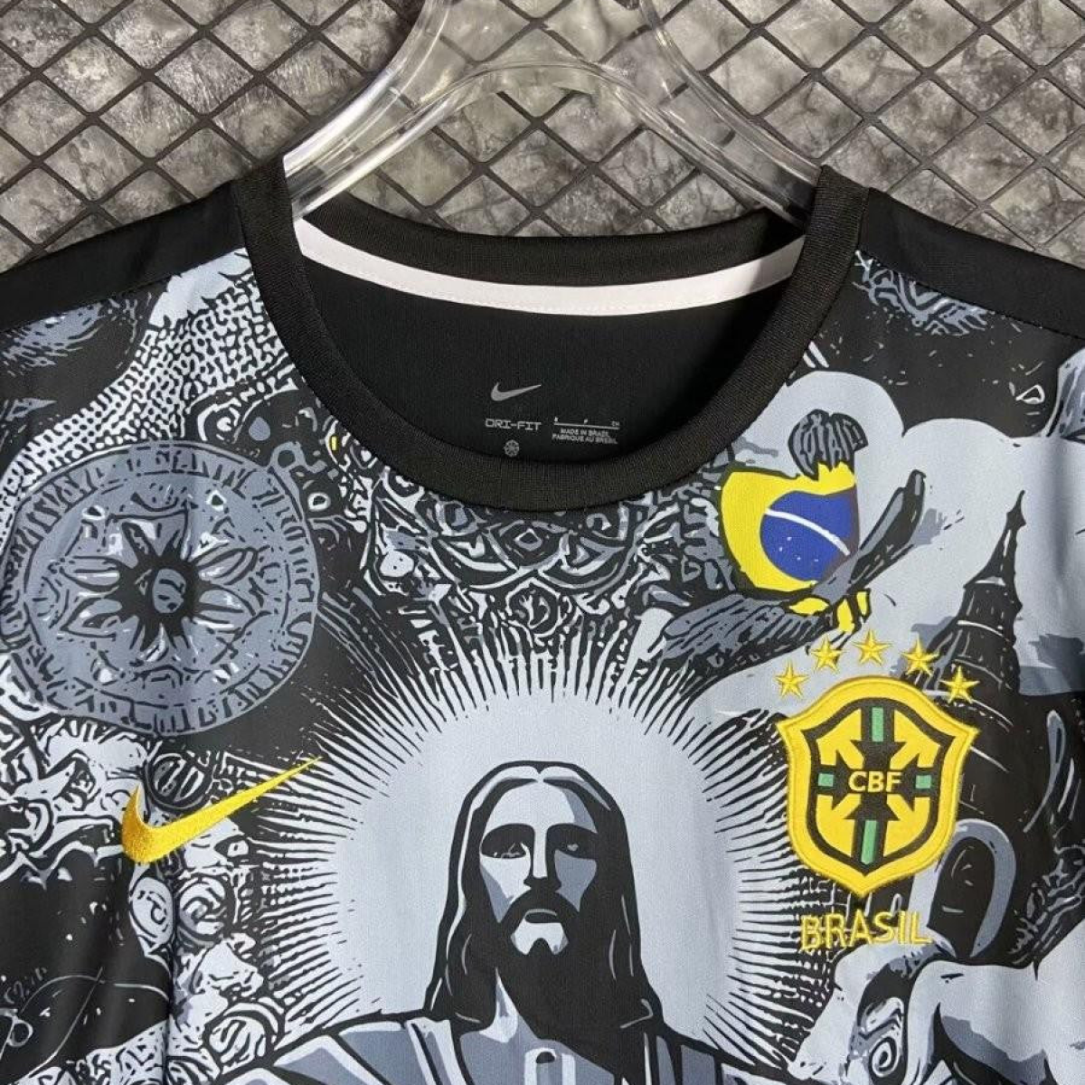 2024 Brazil Copa America Black Goalkeeper Jersey