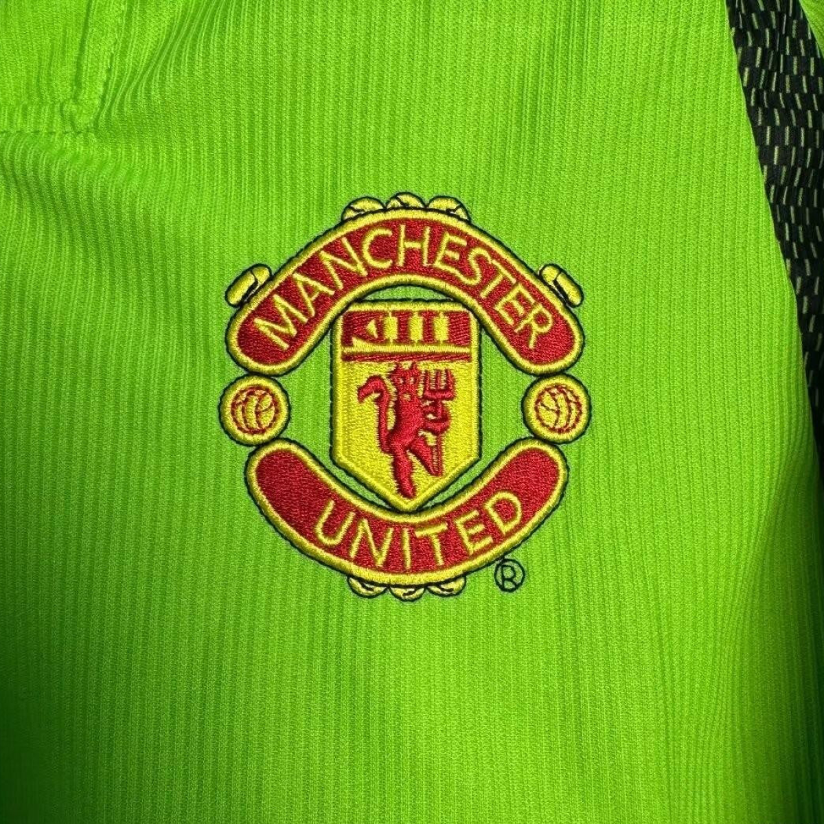 Retro 98/99 Manchester United Goalkeeper Green Long Sleeve Jeresy