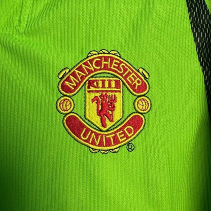 Retro 98/99 Manchester United Goalkeeper Green Long Sleeve Jeresy