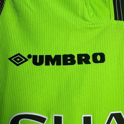 Retro 98/99 Manchester United Goalkeeper Green Long Sleeve Jeresy