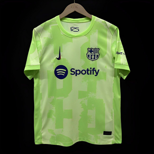 24/25 Barcelona Third Green Jersey