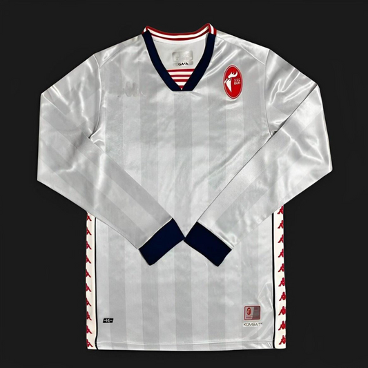 24/25 SSC Bari Silver Long Sleeve Limited Jersey