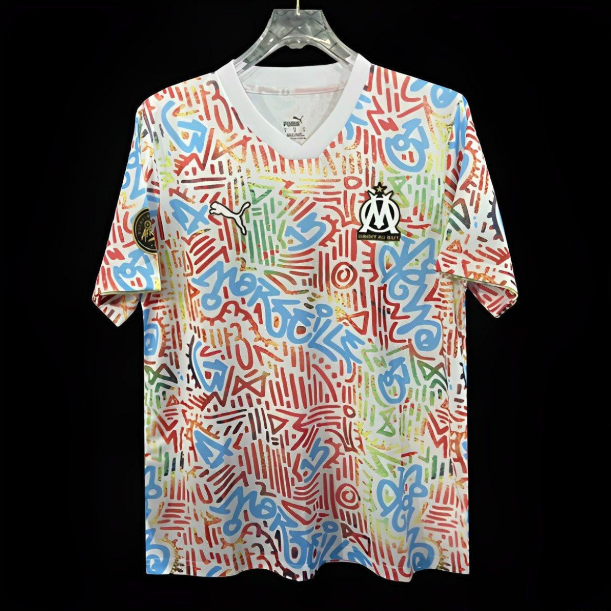24/25 Olympique Marseille Africa White Special Pre-Match Jersey