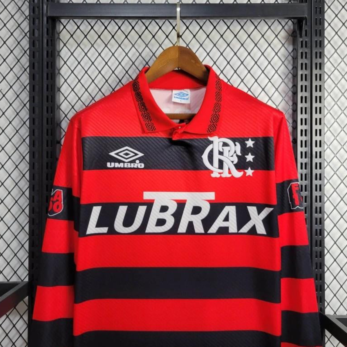 Retro 94/95 Flamengo Home Long Sleeve Jersey