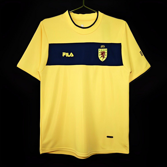 Retro 2012 Scotland Away Yellow Jersey
