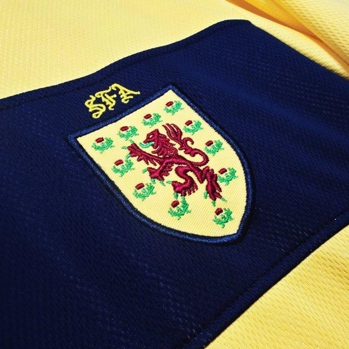 Retro 2012 Scotland Away Yellow Jersey