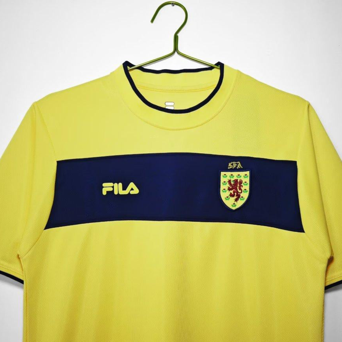 Retro 2012 Scotland Away Yellow Jersey