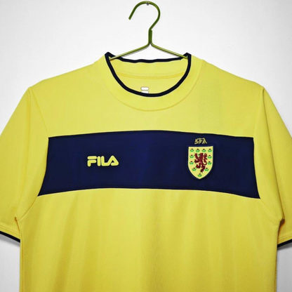 Retro 2012 Scotland Away Yellow Jersey