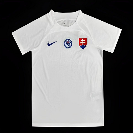 2024 Slovakia Away White Jersey