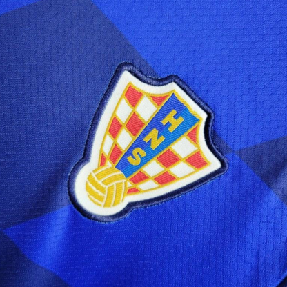 2024 KIDS Croatia Away Blue Jersey