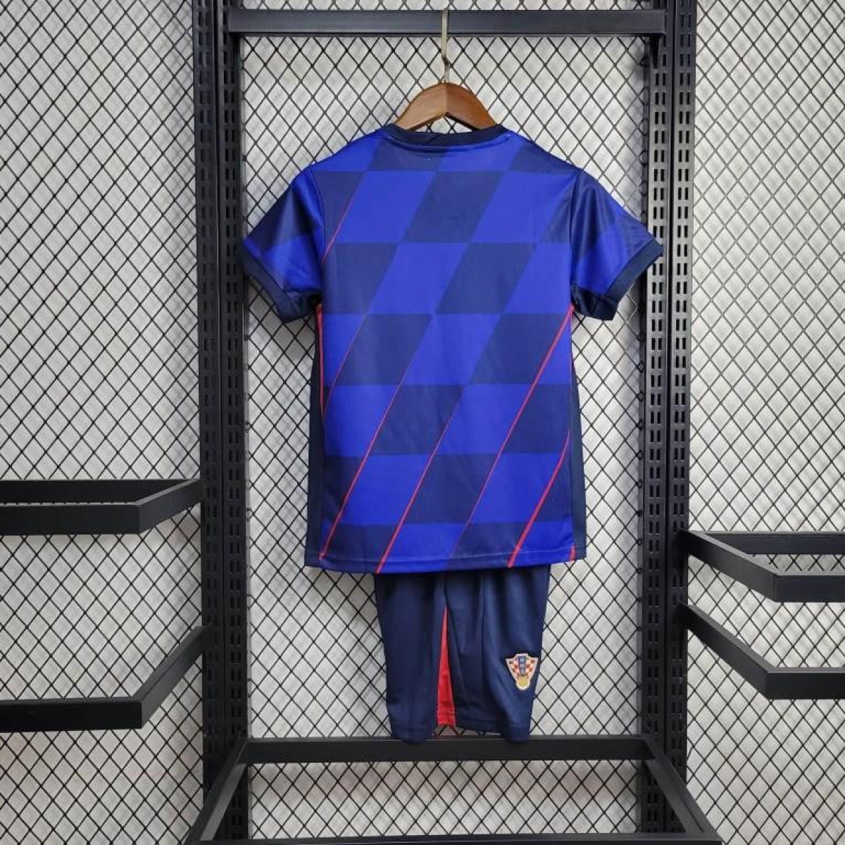 2024 KIDS Croatia Away Blue Jersey