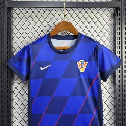 2024 KIDS Croatia Away Blue Jersey