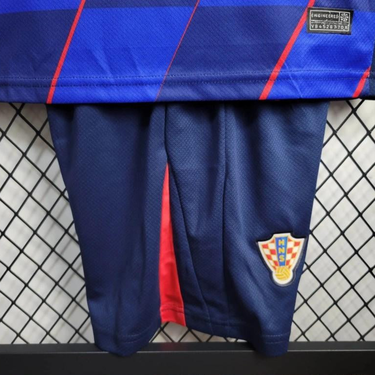 2024 KIDS Croatia Away Blue Jersey