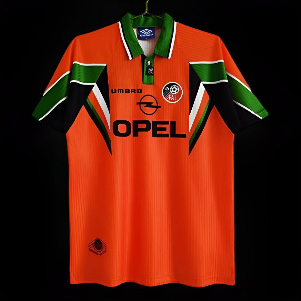 Retro 1997 Ireland Away Orange Jersey