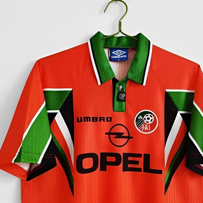 Retro 1997 Ireland Away Orange Jersey