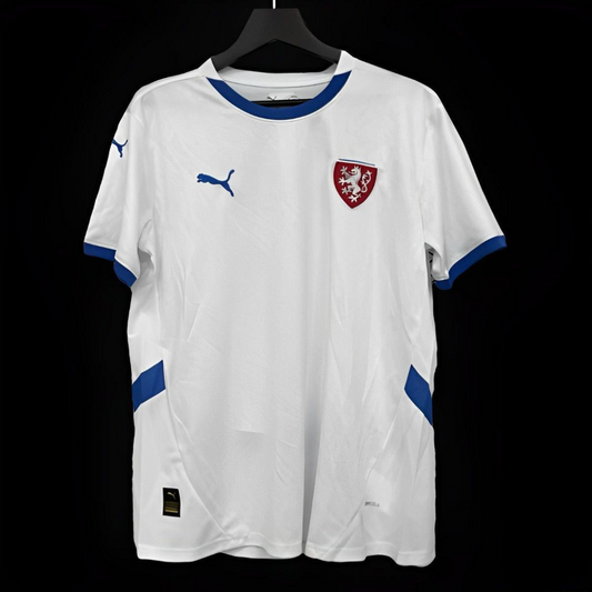 2024 Czech Republic Away White Jersey