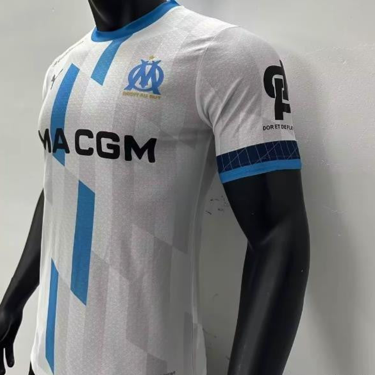 Player Version 24/25 Olympique Marseille X Team BDS Puma Esports White Jersey