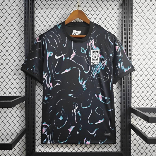 2024 South Korea Away Black Jersey