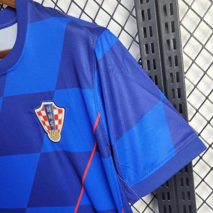 2024 Croatia Away Blue Jersey
