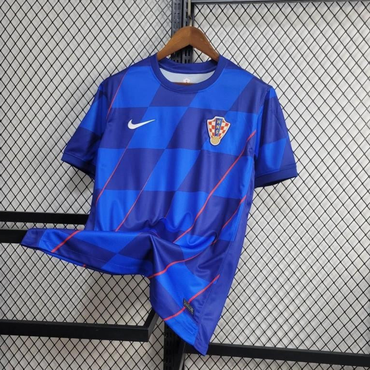 2024 Croatia Away Blue Jersey