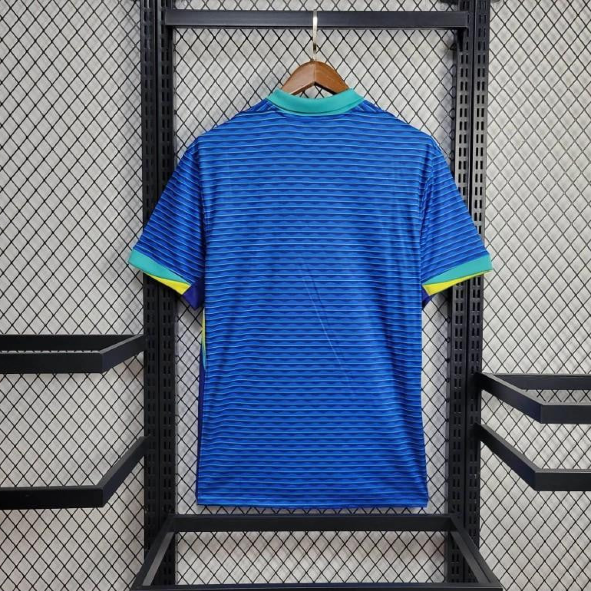 2024 Brazil Away Blue Jersey
