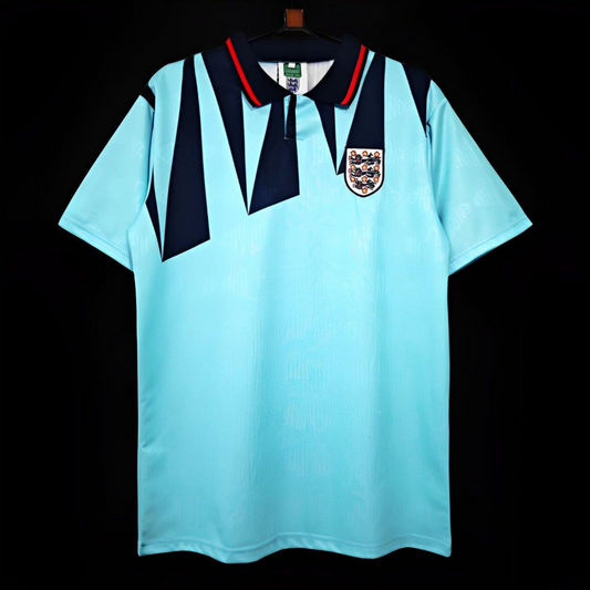 Retro 1992 England Third Blue Jersey