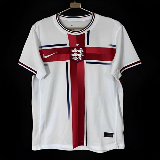 2024 Nike England Home Concept Jersey Design Idea Inspired by Flag