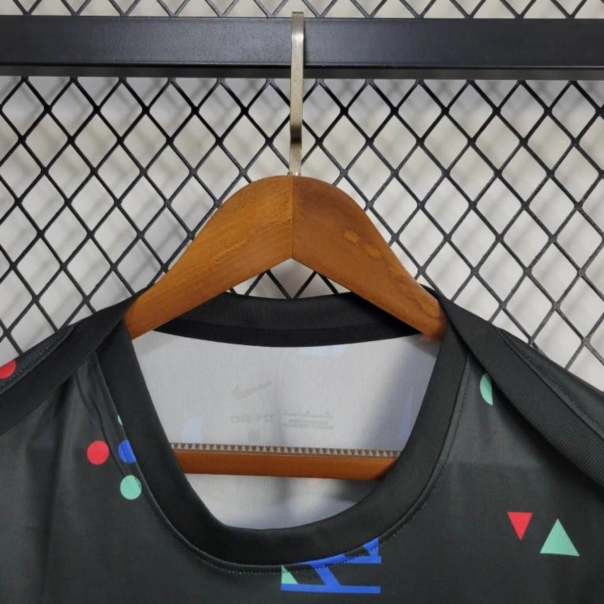 2024 Portugal Pre-match Small Geometric Patterns Jersey