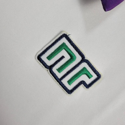 Retro 84/85 ACF Fiorentina Away White Jersey