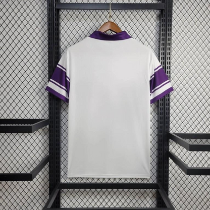 Retro 84/85 ACF Fiorentina Away White Jersey