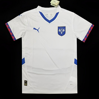 2024 Serbia Away White Jersey