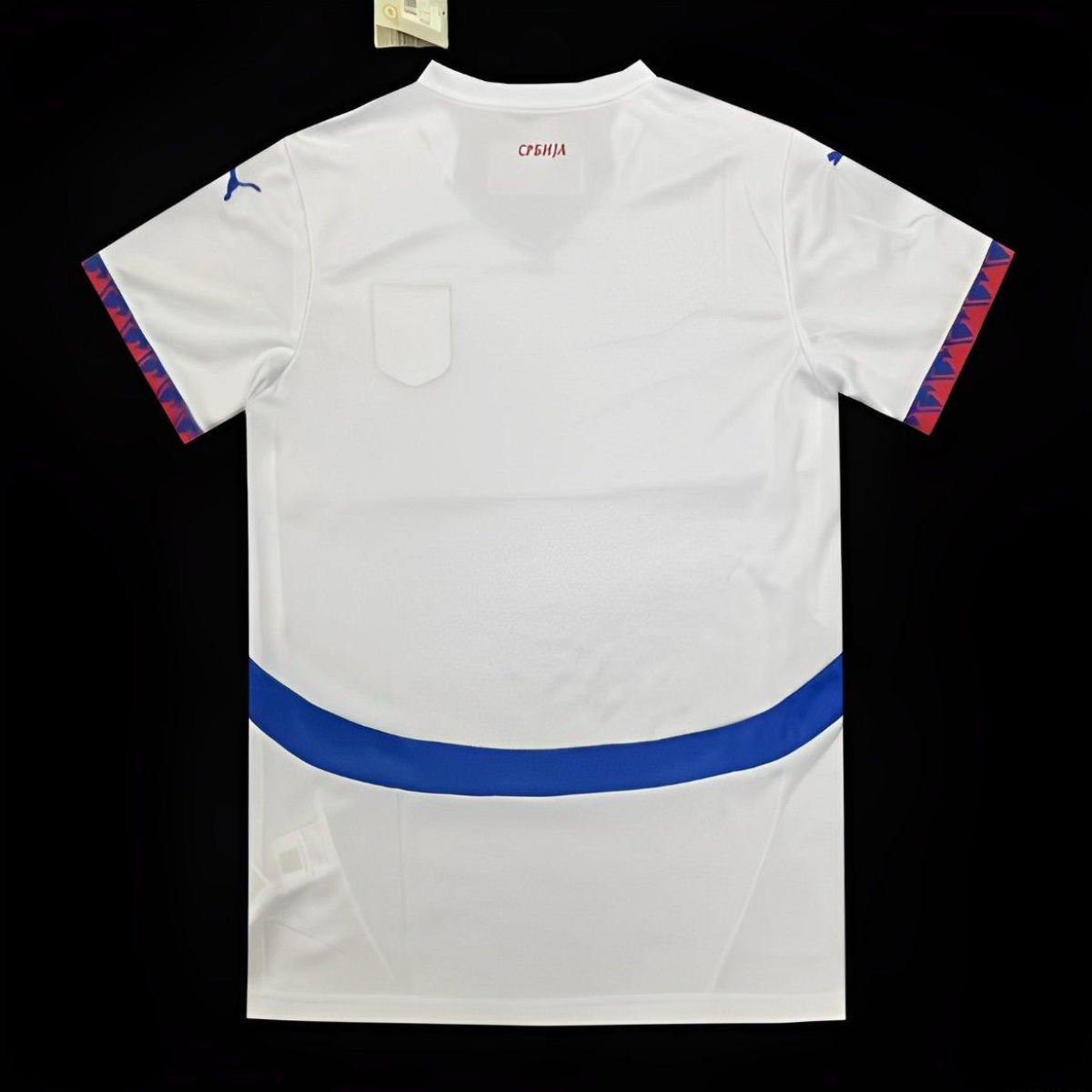 2024 Serbia Away White Jersey