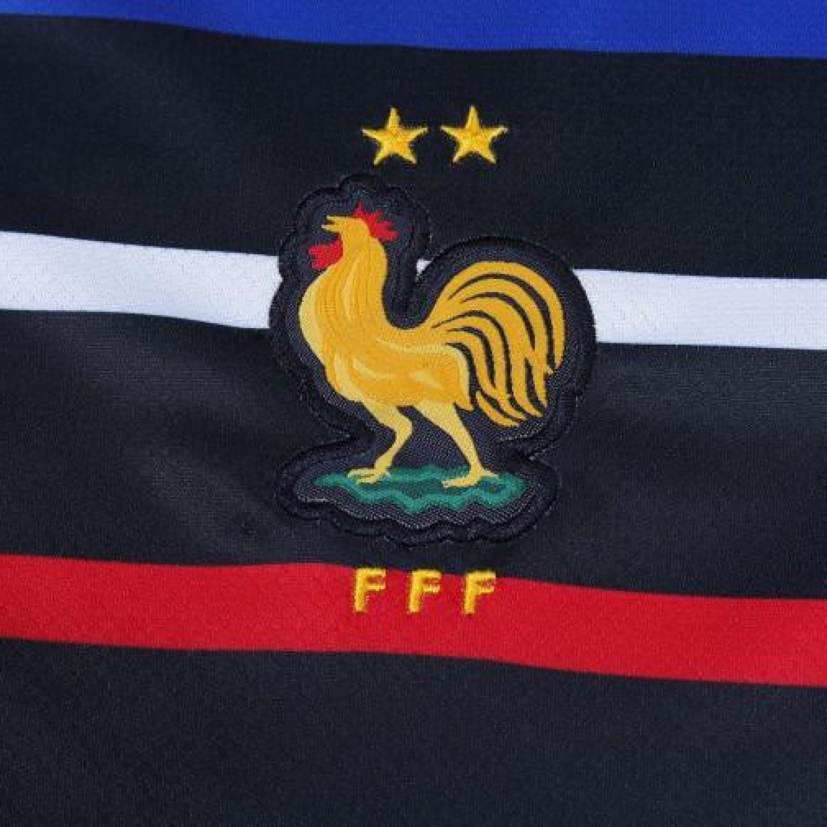 2024 France Navy Stripe Short Sleeve Jersey+Shorts