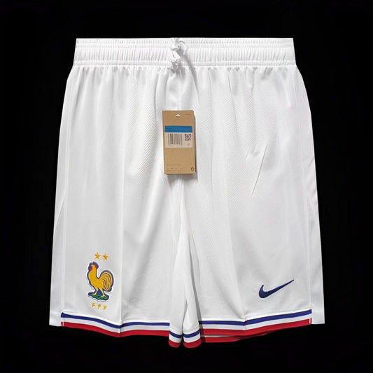2024 France White Shorts
