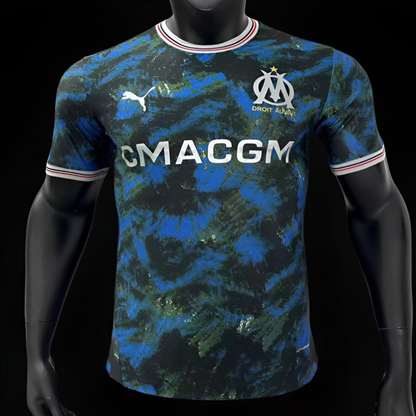 Player Version 24/25 Olympique Marseille Away Blue Jersey