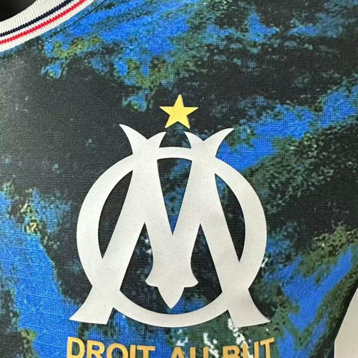 Player Version 24/25 Olympique Marseille Away Blue Jersey