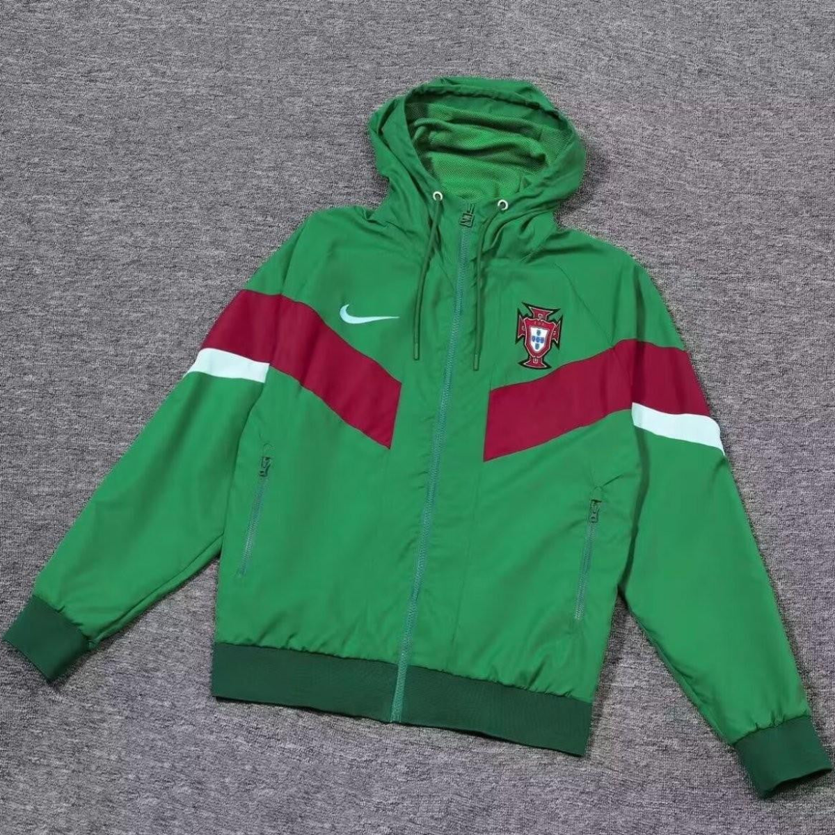 2024 Portugal Green Windbreaker