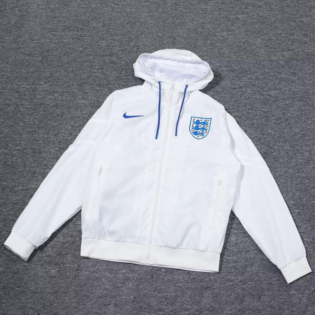 2024 England White Windbreaker