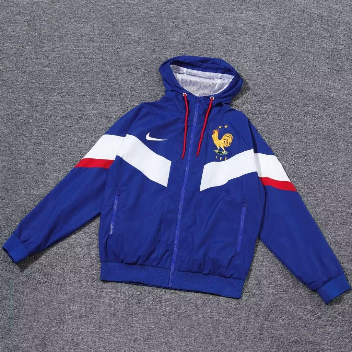 2024 France Blue Windbreaker