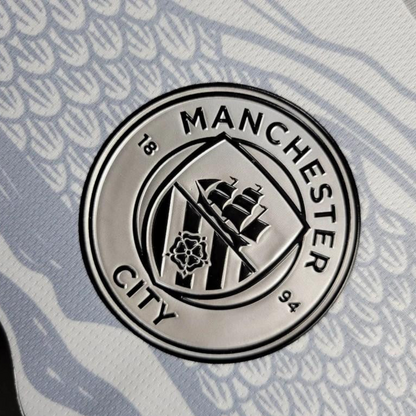 24/25 Manchester City Puma Year of the Dragon White Long Sleeve Jersey