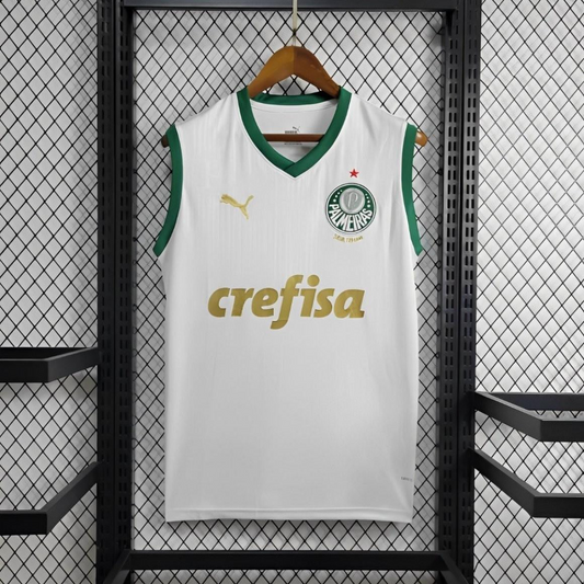 24/25 Palmeiras Away White Vest Jersey