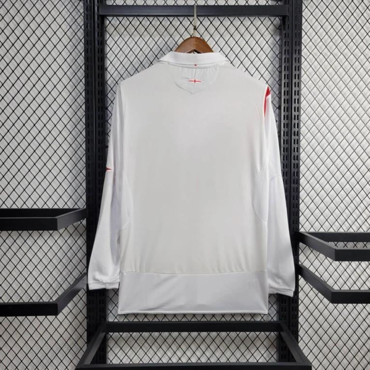 Retro 2006 England Home Long Sleeve Jersey